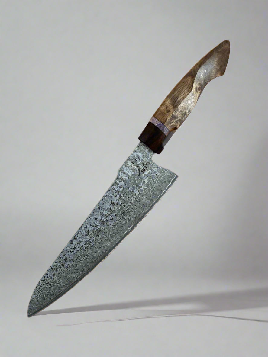 Pickled Damascus - Gyuto Chef Knife
