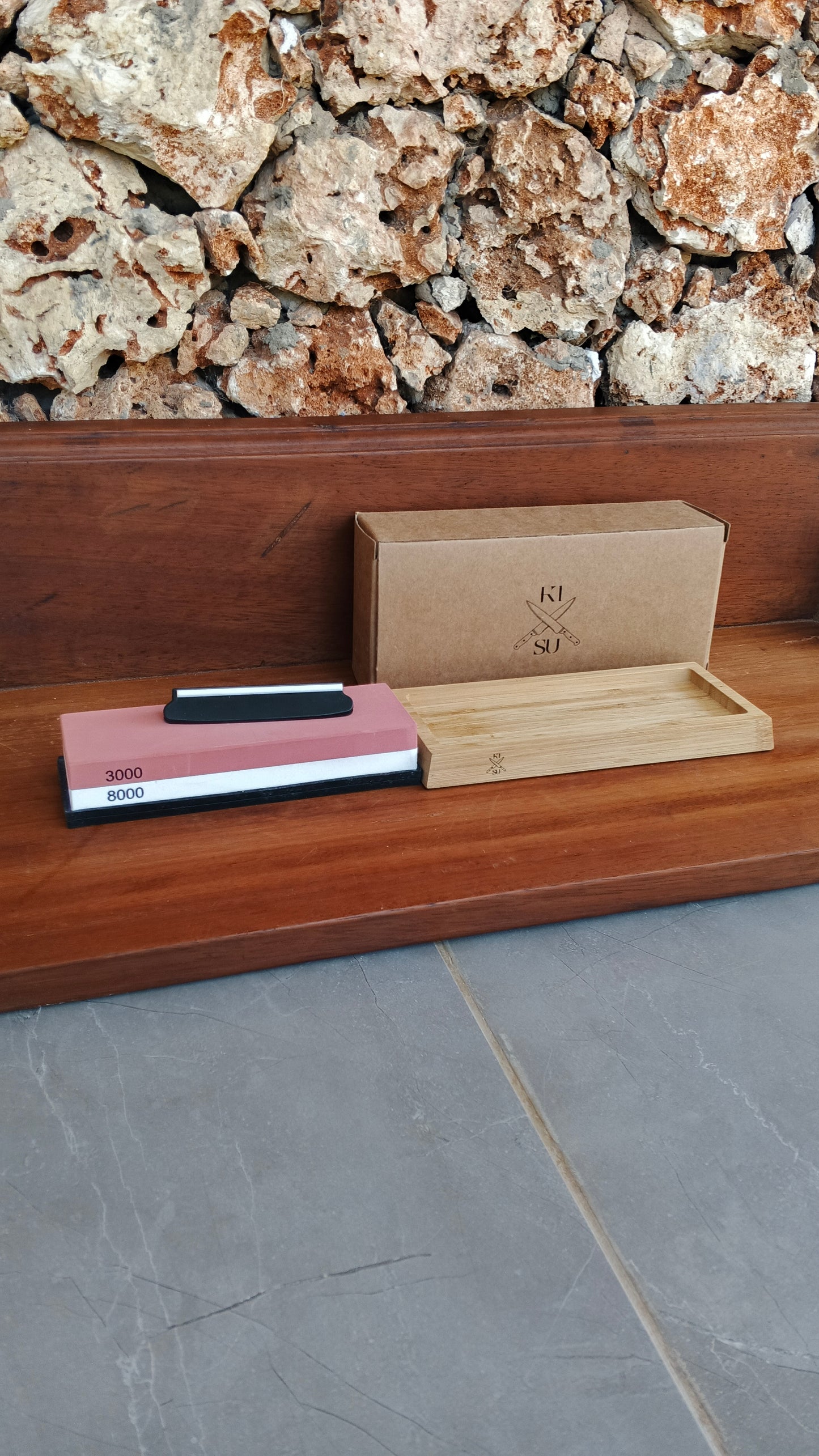 Whetstone sharpener stone 2 side (3000#/8000#)