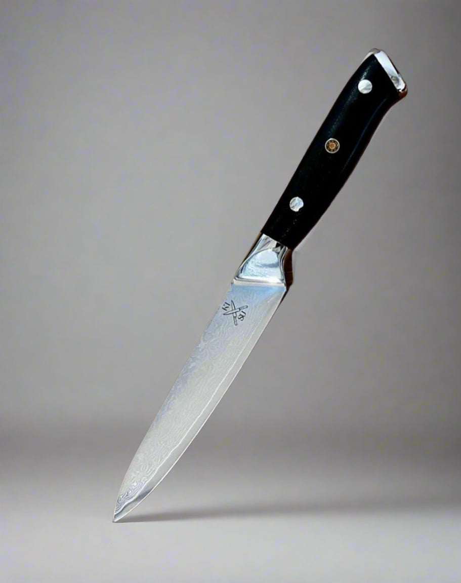 Damascus Super Core - Utility Knife