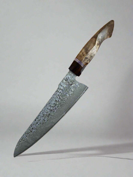 Pickled Damascus - Gyuto Chef Knife